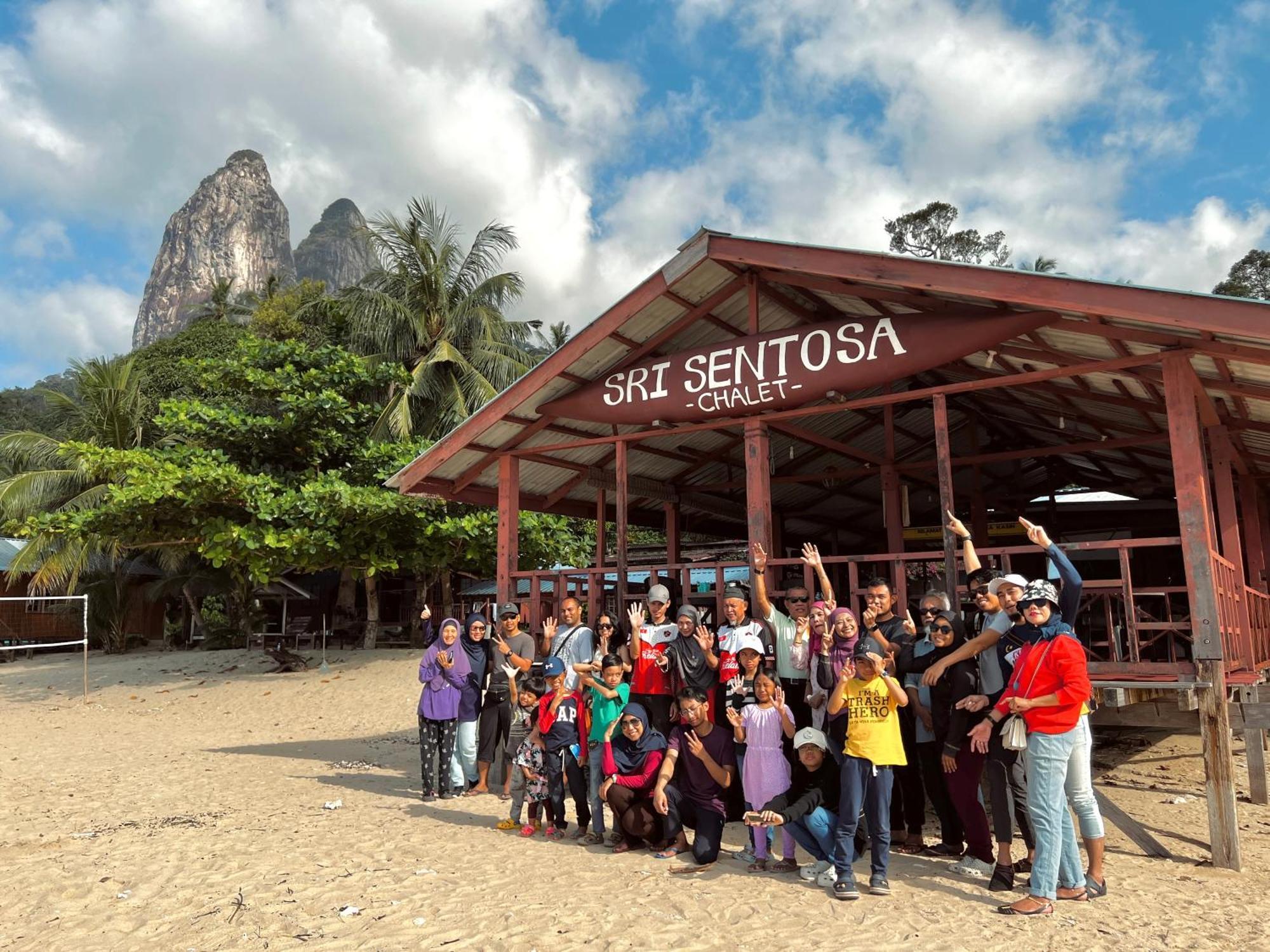 Kampong Mukut Sri Sentosa Chalet מראה חיצוני תמונה